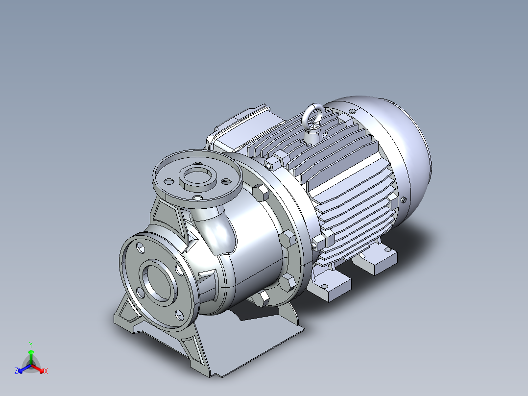 不锈钢泵PS 1.25-5-2主视图