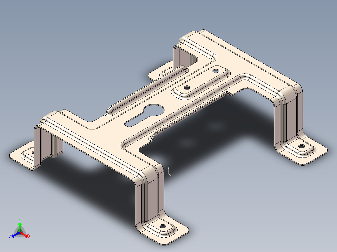 桥式加强支撑架