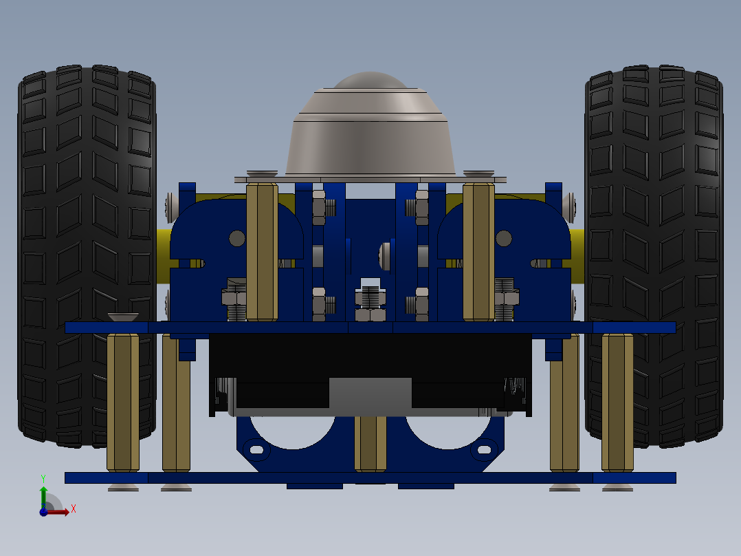 底盘-机器人MAGICIAN DG007P前视图