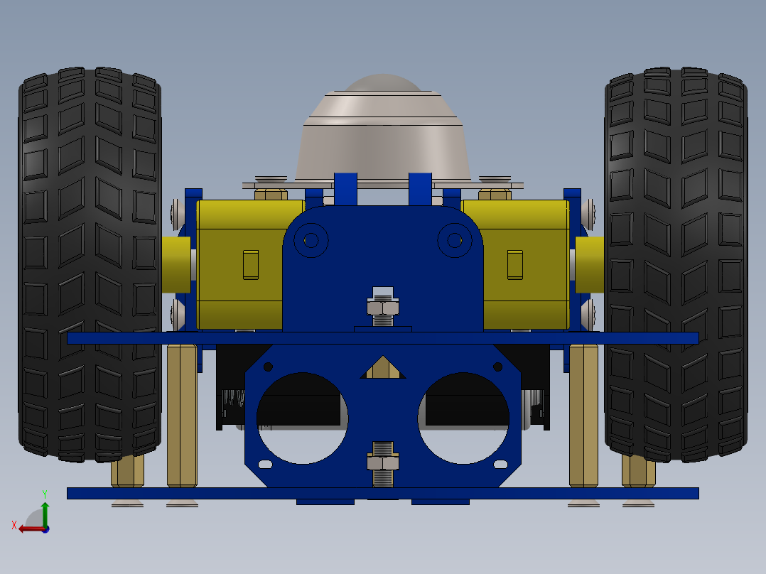 底盘-机器人MAGICIAN DG007P后视图