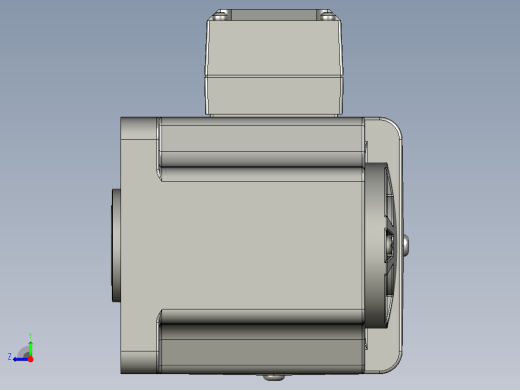 90YT60GV22-90GK25RC-精研电机-变频调速右视缩略图