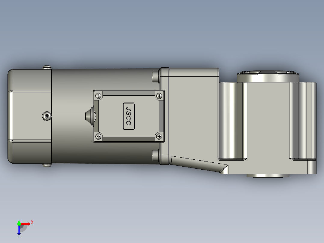 90YT60GV22-90GK25RC-精研电机-变频调速俯视图