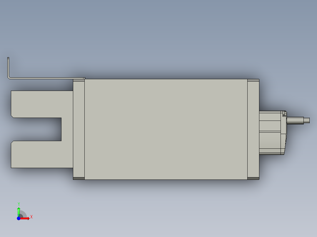压板存储位-120前视图