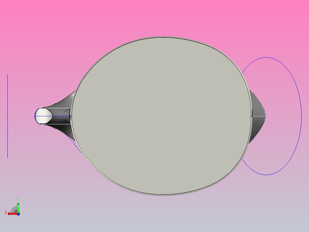 热水壶模型6后视图