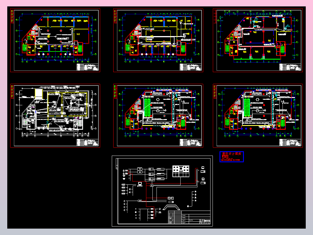 办公楼电气设计方案施工图59