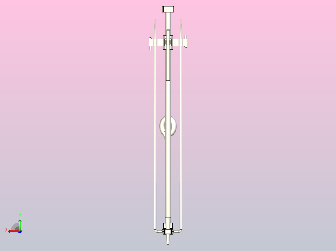 便携式烤架后视图