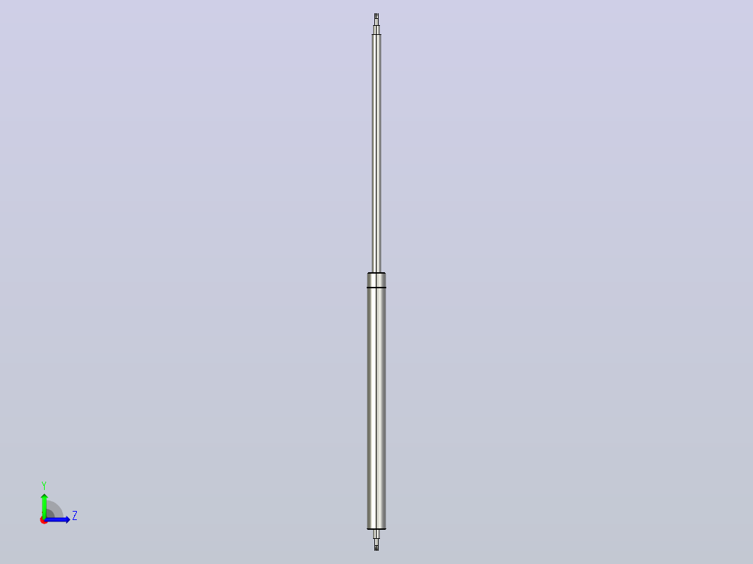gsb28-e-e-s340_asm氮气弹簧左视图