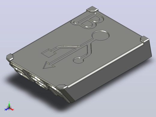 usb sd microsd支架12正等轴测缩略图