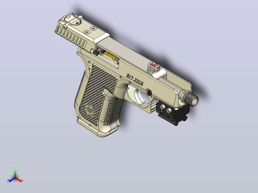 沙漠之鹰 awesome-gun-模特系列正等轴测缩略图