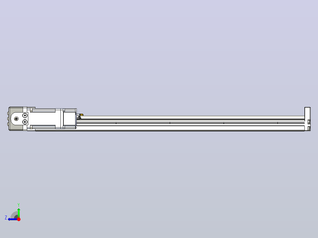 KK60-500A1-HL0 模组 标准A1滑座 KK60-A1-HL0 替换上银右视图