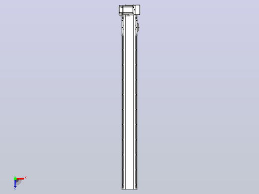 皮带直线轴半封闭可选导轨TPA-HNB-105D-90-L950-LU-C-P20-N3俯视缩略图