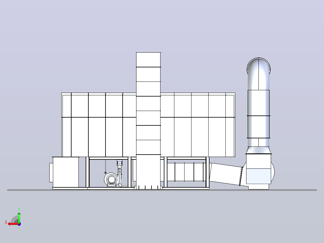 蓄热式热氧化（RTO）系统的概念建模 - 3后视图