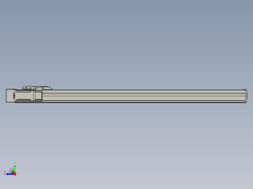滚珠丝杠直线轴带导轨全封闭TPA-HCR-50S-1210C-L620-MR-C-P10-N3右视缩略图