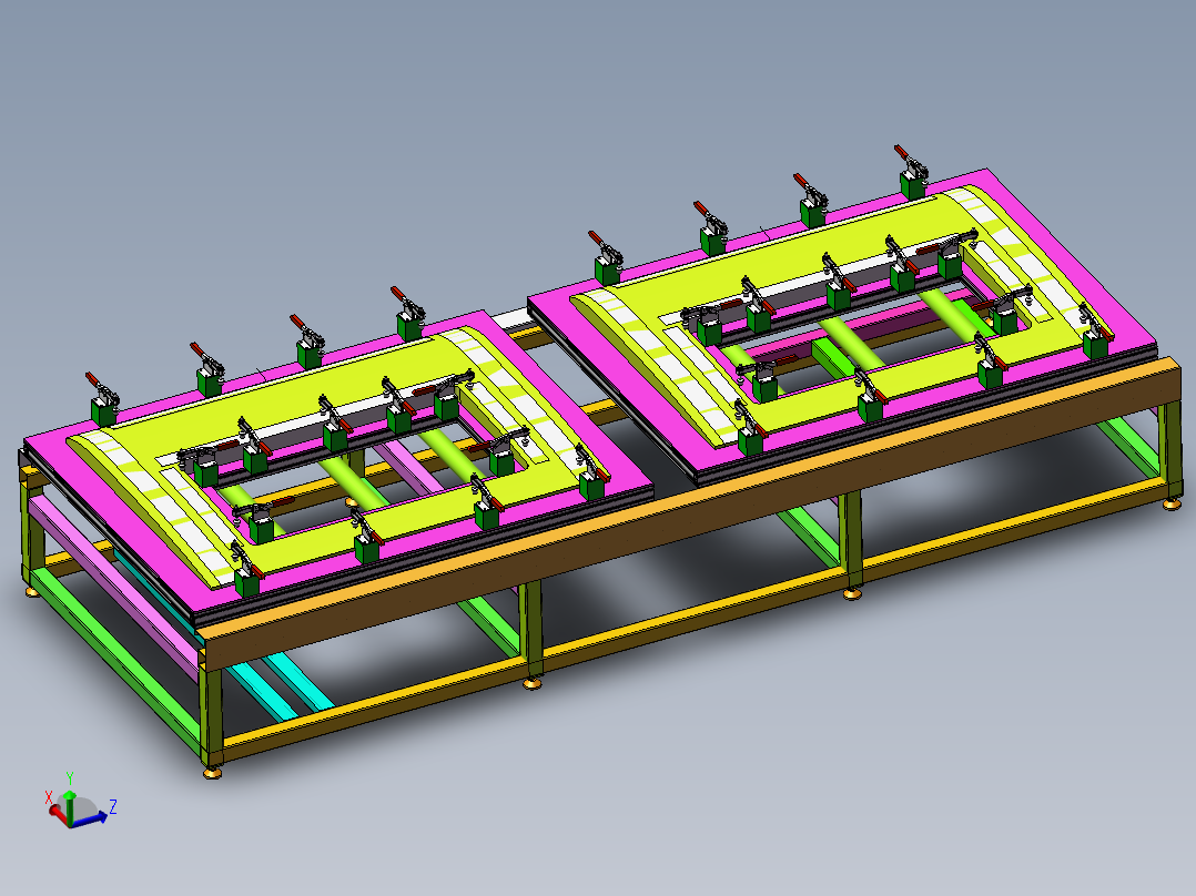 车门安装夹具sw18