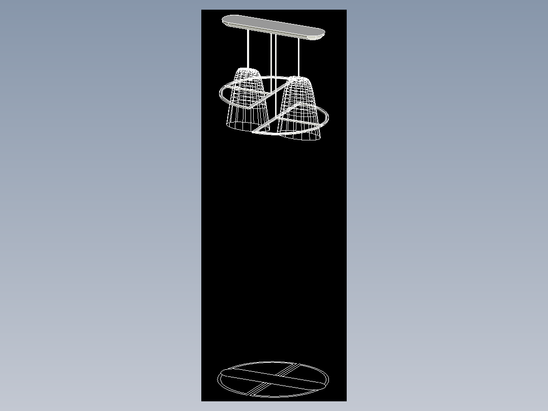 室内家具和灯具等的模型十五-J-L76