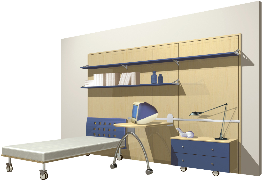 儿童床设计图带效果图