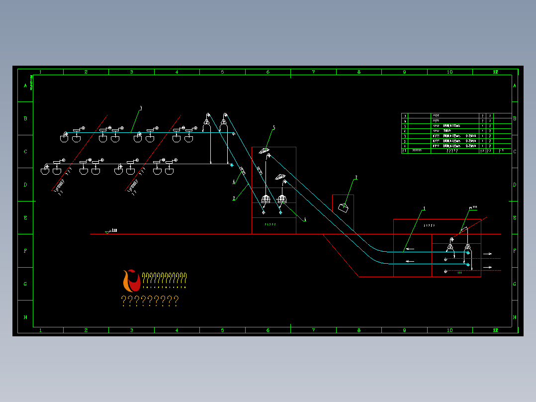 输煤系统原理方案图