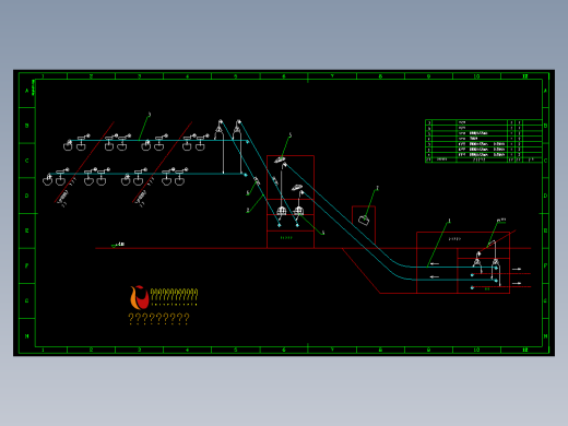 输煤系统原理方案图