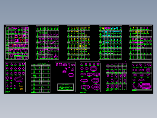 建筑常用CAD图块