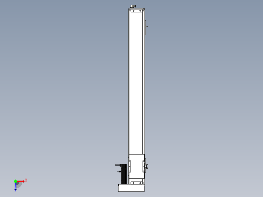 Toyo东佑达直线模组-ECH12-950-BR-100W+煞車俯视缩略图