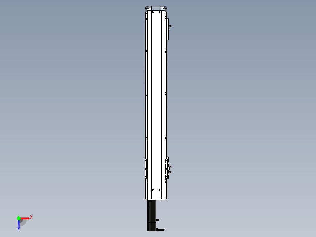 Toyo东佑达直线模组-ETH10-650-BC-100W+煞車俯视图