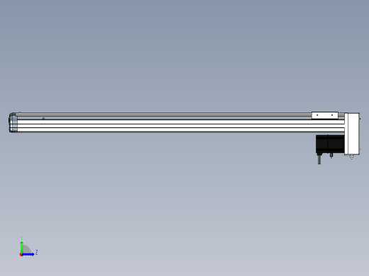 Toyo东佑达直线模组-ETH12-950-BM-200W左视缩略图