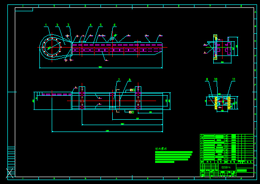 基于刀式矿土复合型链式开沟机的设计（论文+图纸）