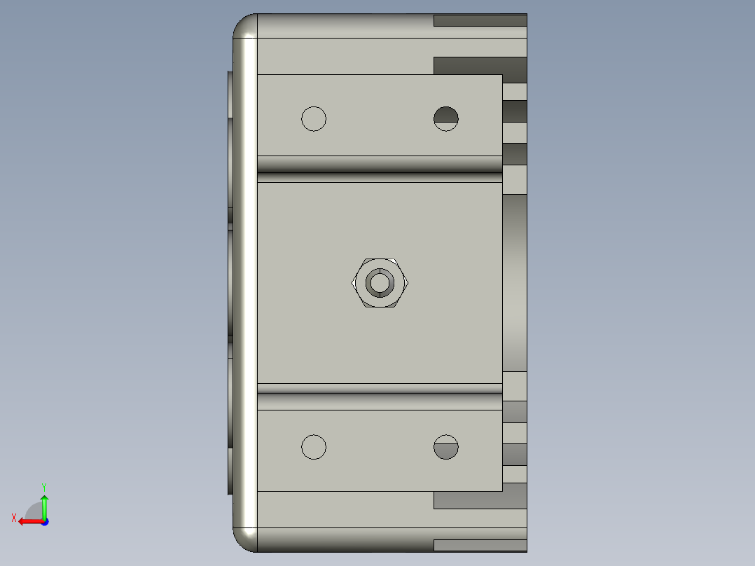 投影仪LED拾音器后视图