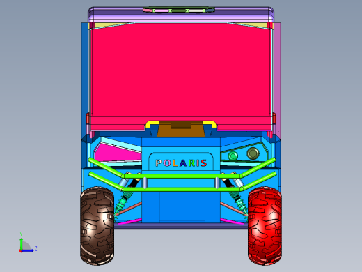 全地形高机动越野救援消防车左视缩略图