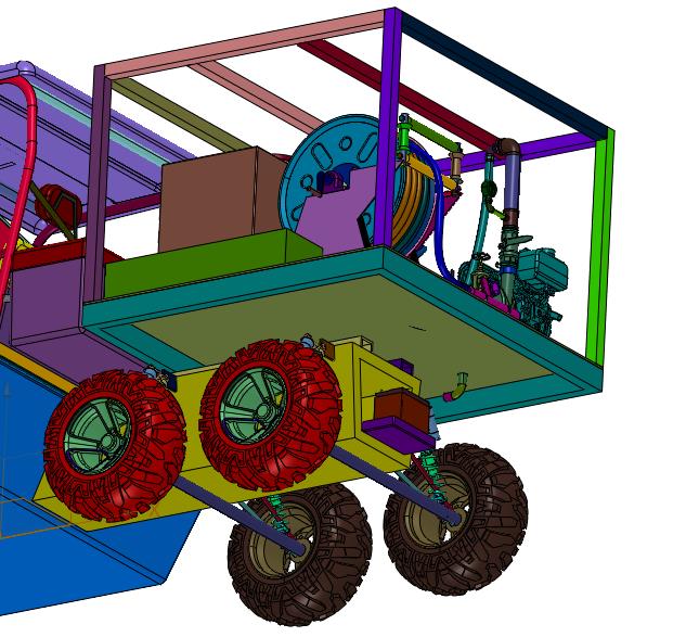 全地形高机动越野救援消防车