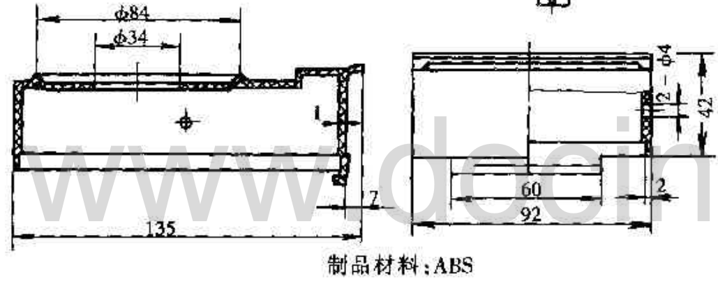 F125型摩托车前盖模具设计及模具零件制造工艺