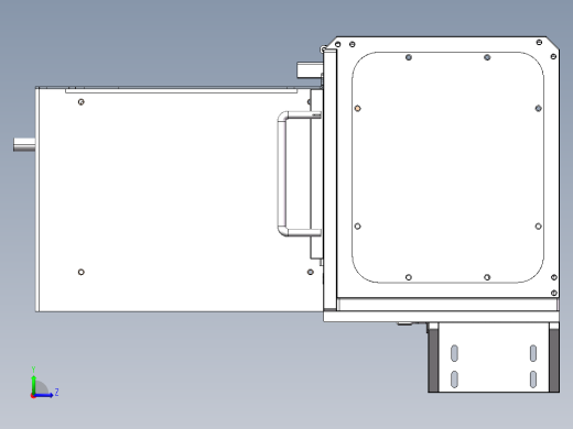 屏幕擦拭机构左视缩略图