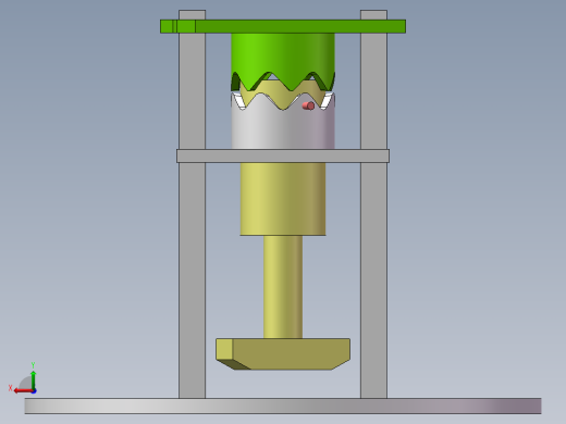 搓齿旋转机构后视缩略图