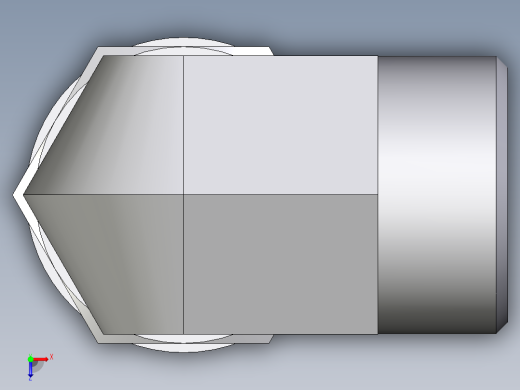 卡套式工业通用硬管接头EO_Adjustable_Locknut_elbow_WEE22LM27x2OMDCF俯视缩略图