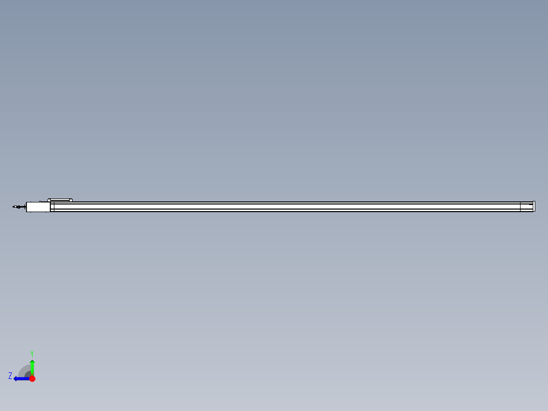威洛博LB.GB同步带传动--欧规系列LB6A-L65-S3000-BL右视图