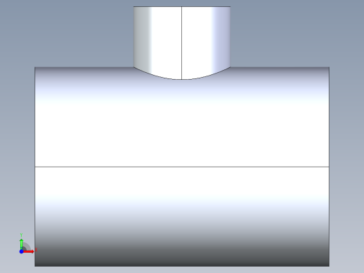 聚氯乙烯配件02-Sch80_ReducingTee_SxSxS_801-248_2in x 0.75in前视缩略图