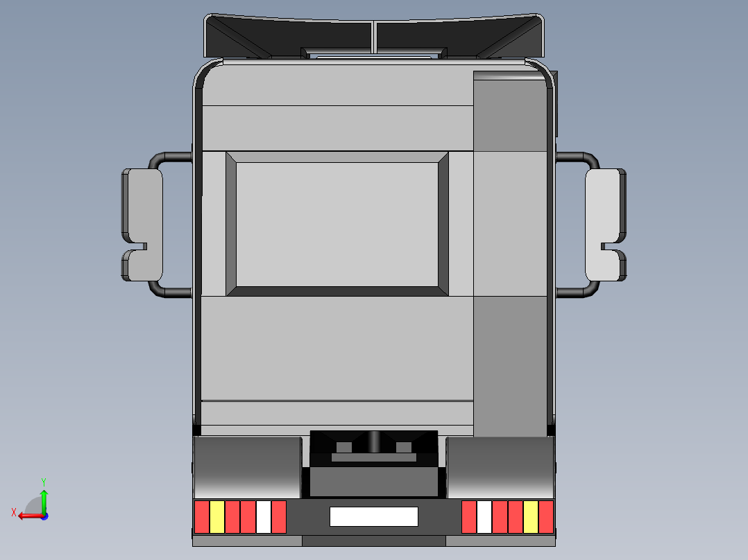 MERCEDES奔驰 ACTROS后视图