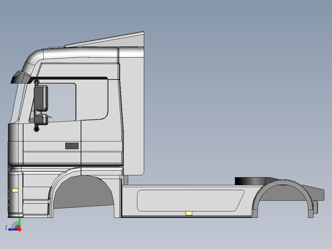 MERCEDES奔驰 ACTROS右视图