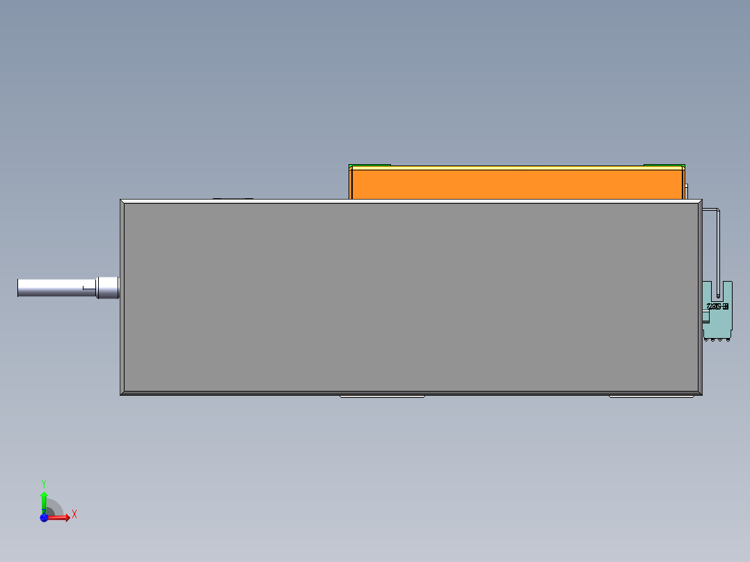 MCH丝杆全封闭MCH17-BR-750W前视图