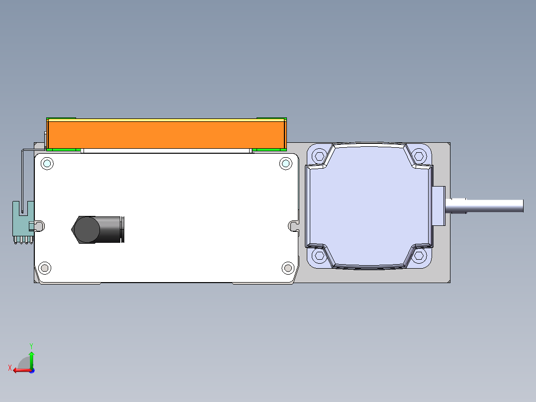 MCH丝杆全封闭MCH17-BR-750W后视图