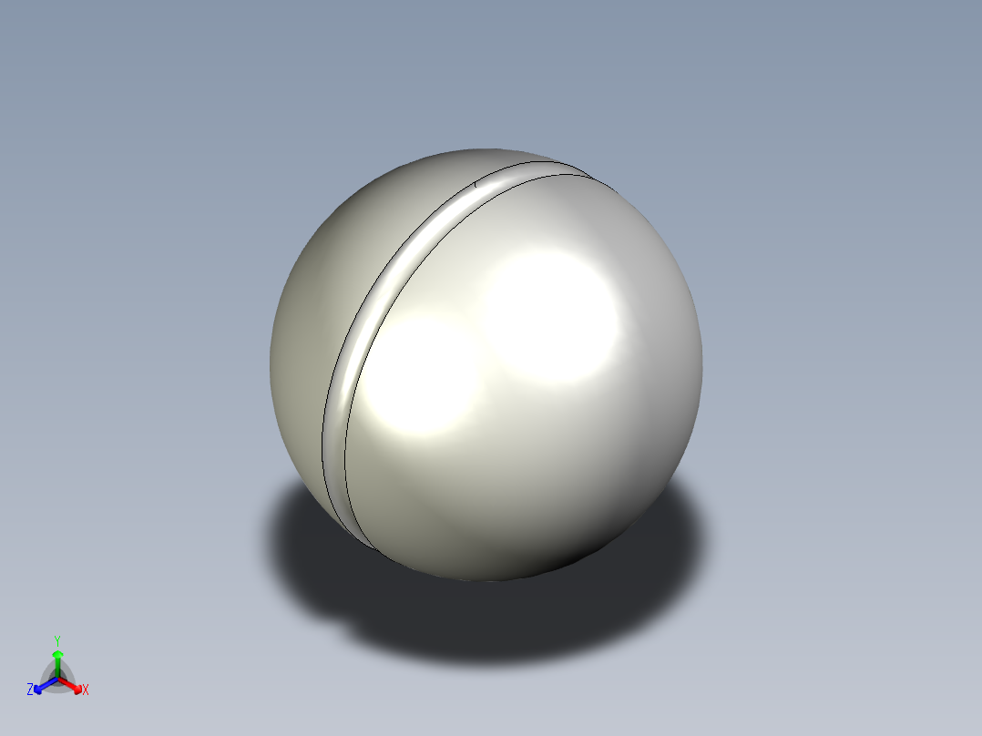 球型把手(壓入式)S.N-3D多系列多零件图纸模型正等轴测图