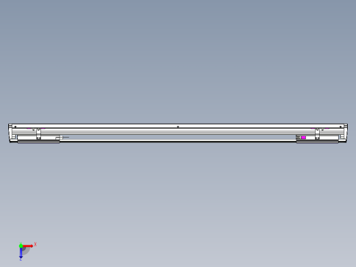威洛博VL系列3d模型模组2VL14S2Y-S1000俯视缩略图