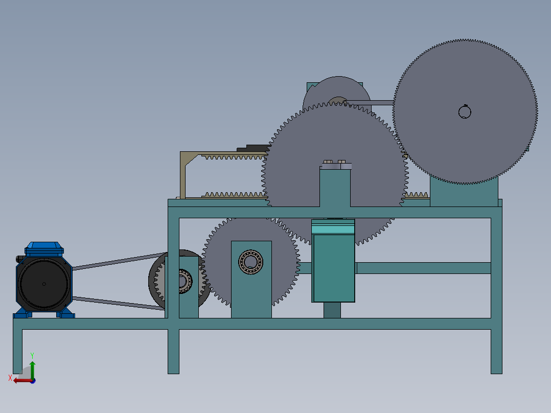 平台印刷机SW+CAD 24.5.6+260+001后视图