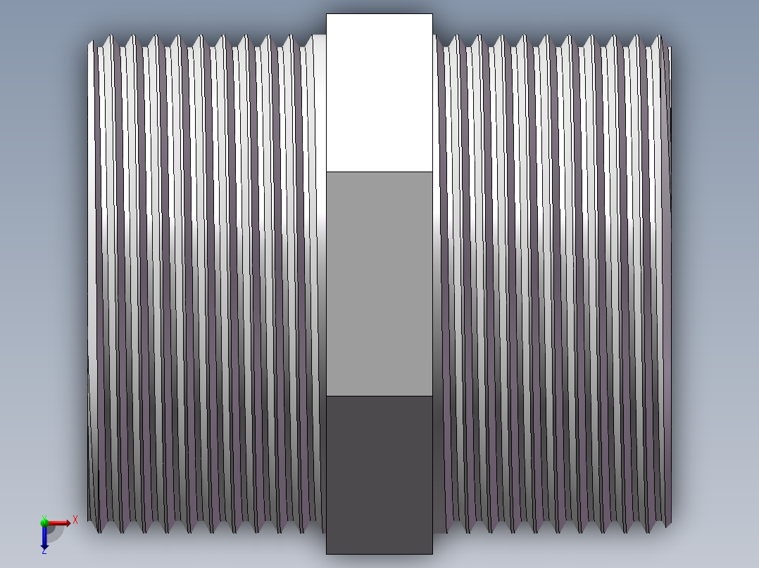 对丝-六角等径 DN40俯视图