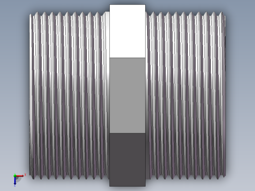 对丝-六角等径 DN40俯视缩略图