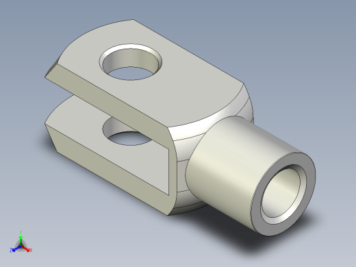 U接頭10.,12.,14.,16.,18-3D多系列多零件图纸模型