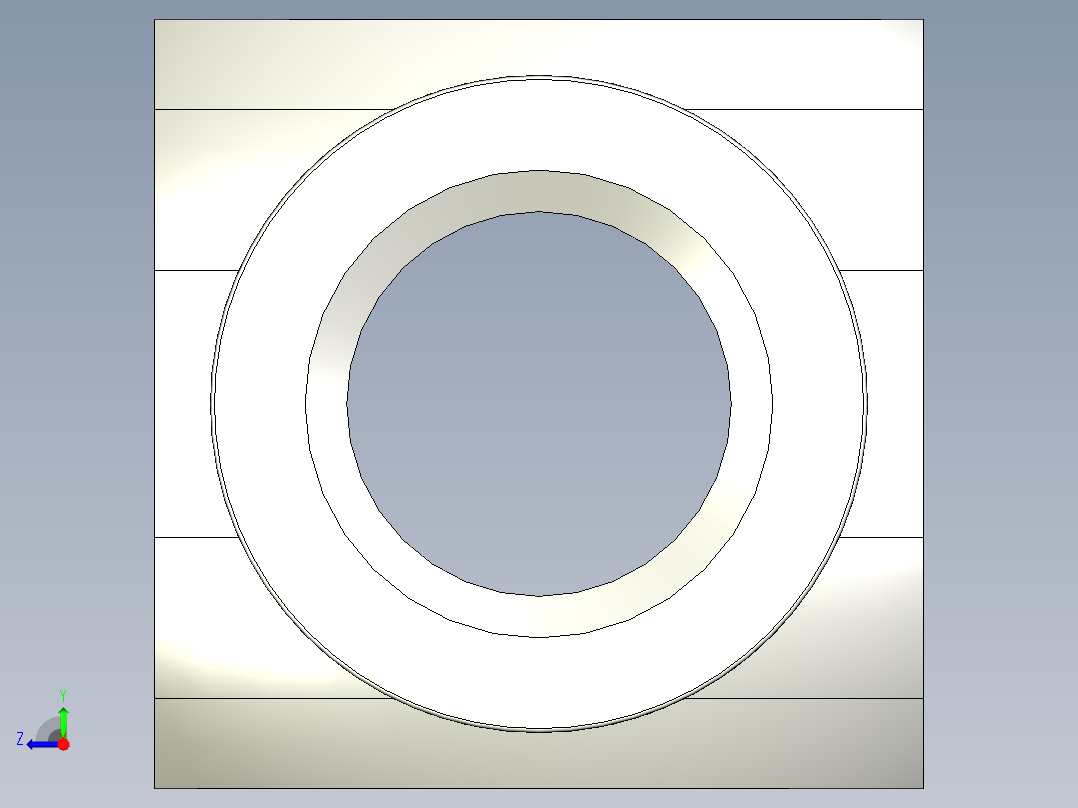 U接頭10.,12.,14.,16.,18-3D多系列多零件图纸模型右视图