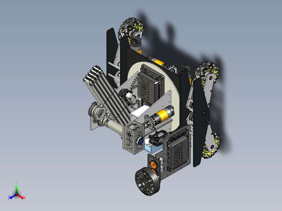 2021-22 ftc season全向轮比赛机器人