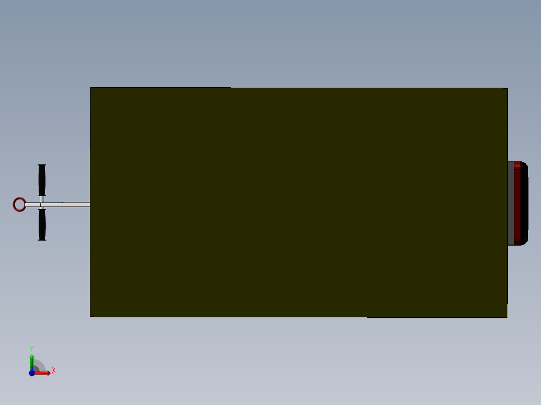机场消防车前视图