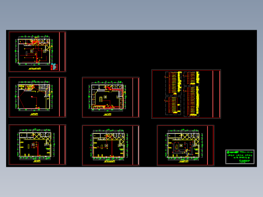 某酒吧照明电气施工图